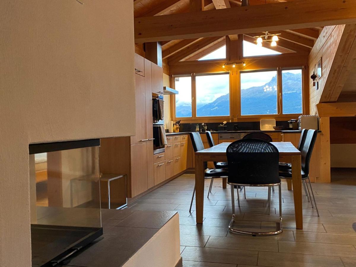 Attic In The Alps Apartman Luzein Kültér fotó